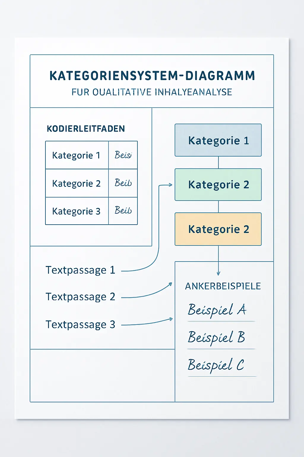 Qualitative Inhaltsanalyse nach Mayring 2026: Ablauf, Kategoriensystem und Beispiel
