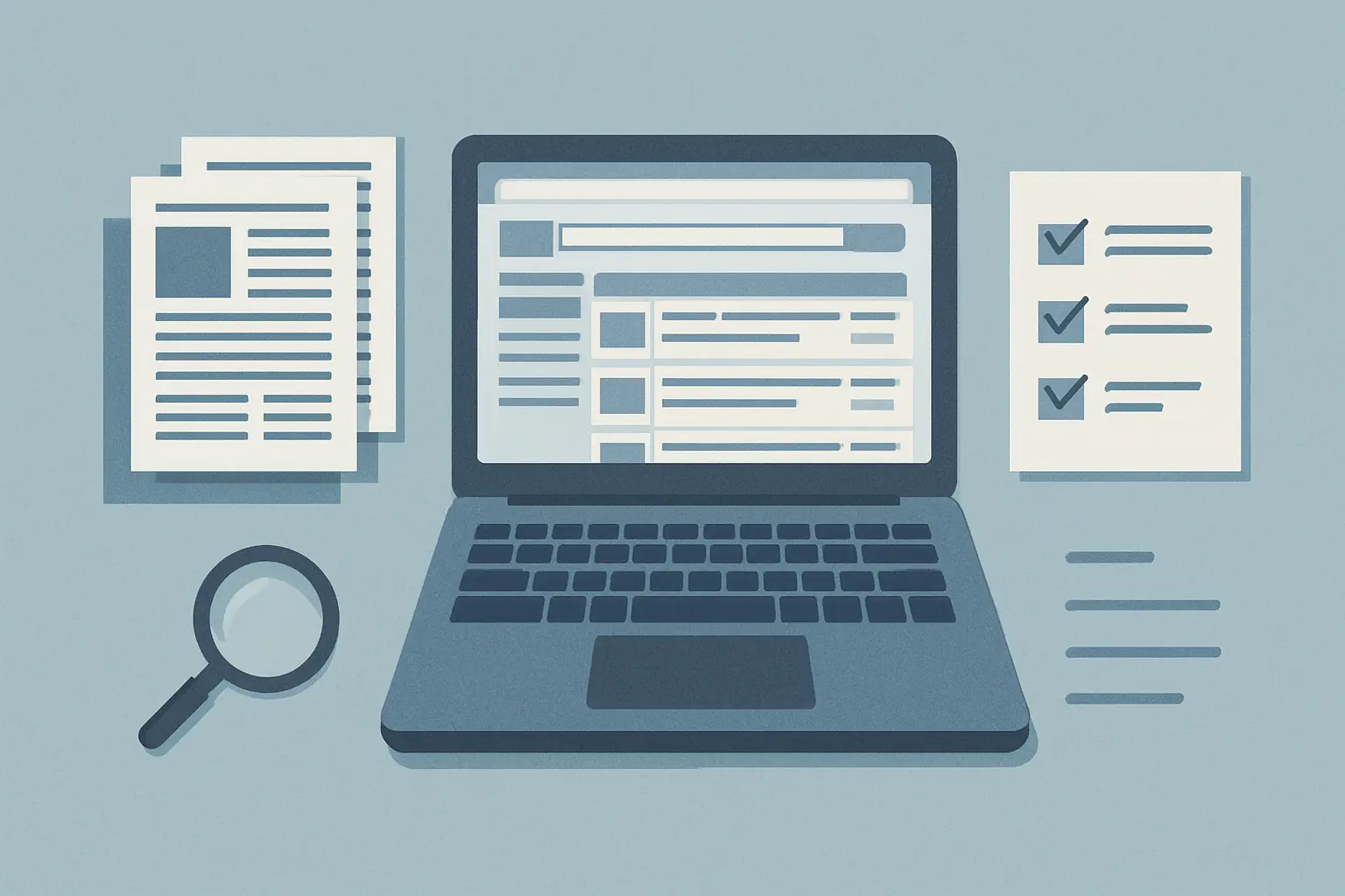 Systematisches Quellen-Management für die Bachelorarbeit: Literaturverwaltungssoftware, geprüfte Fachartikel und eine Qualitätscheckliste helfen dabei, die richtige Quellenanzahl und -qualität zu erreichen