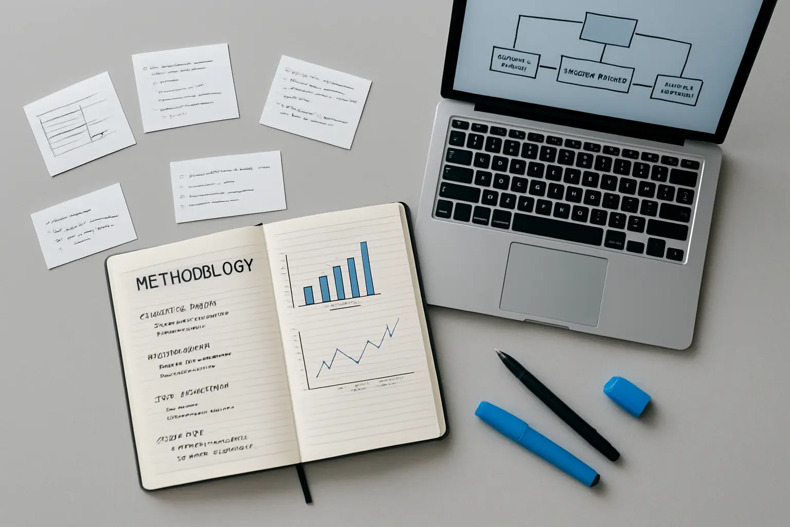 Methodik der Bachelorarbeit 2026: Forschungsdesign, Methoden und Aufbau