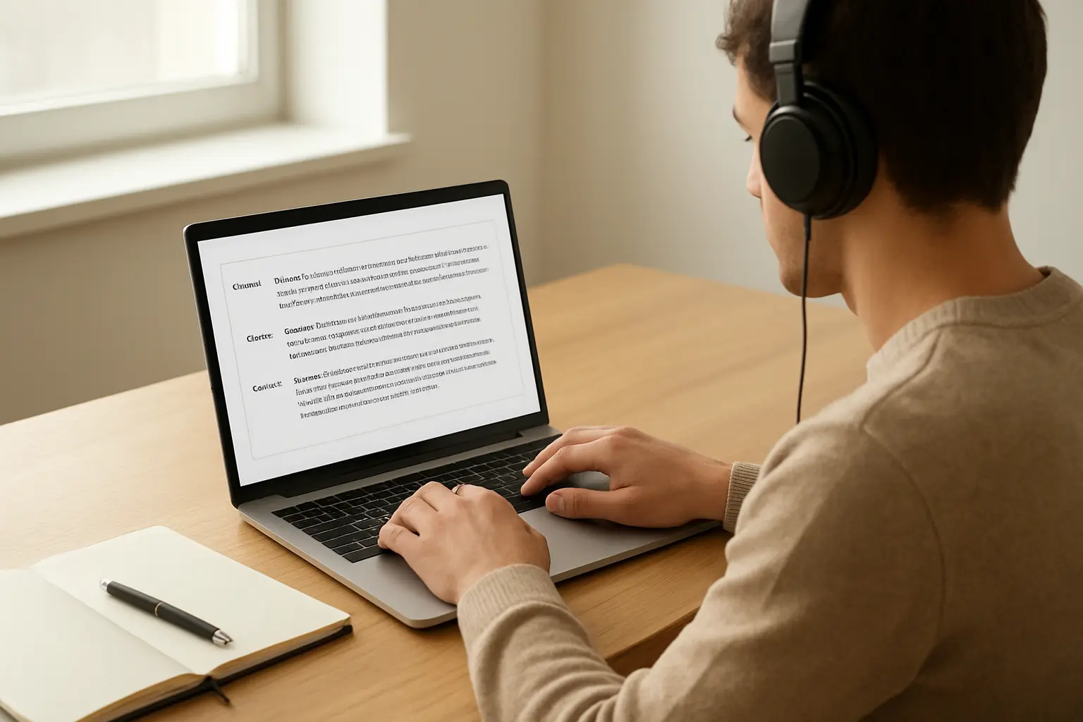 Interview transkribieren 2026: Transkriptionsregeln, Software und Auswertung Schritt für Schritt