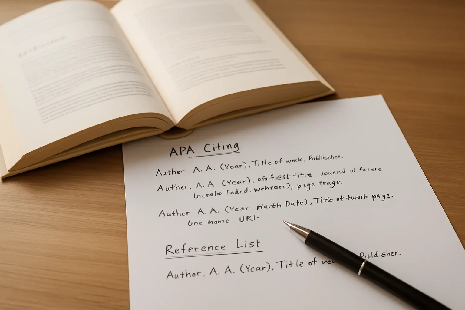 APA zitieren 2026: In-Text-Verweise und Literaturverzeichnis nach APA 7 mit Beispielen