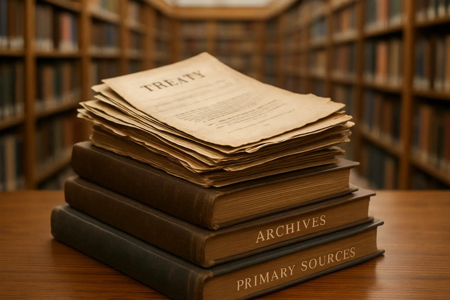 Historische Primärquellen und Archivmaterial in einer Universitätsbibliothek