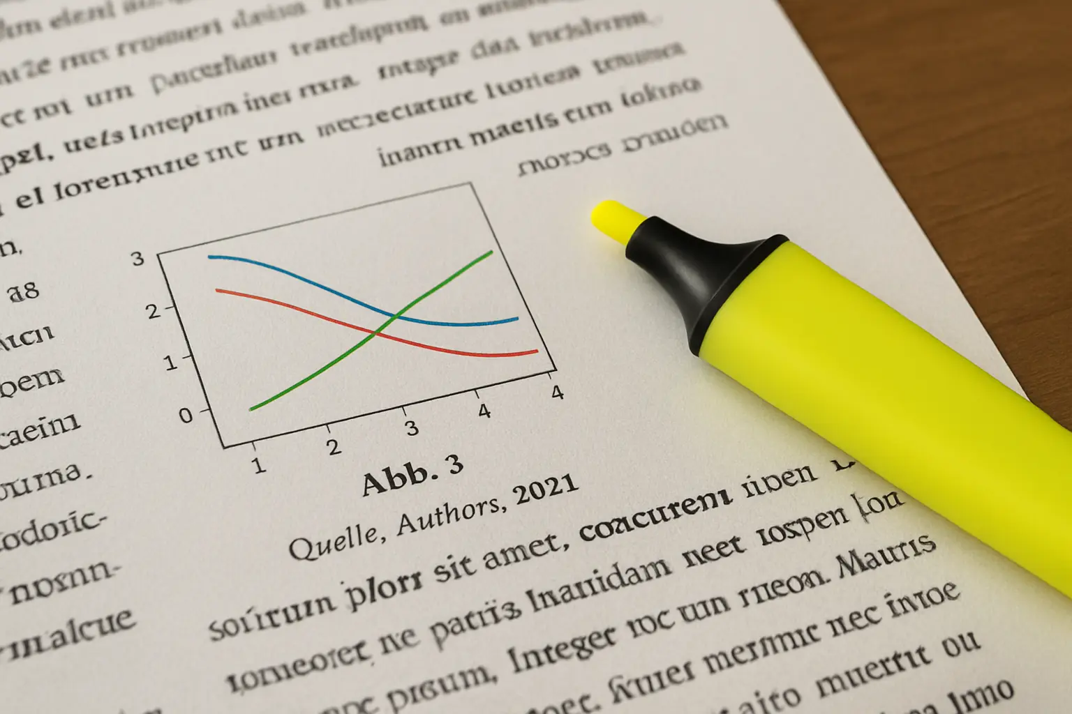 Abbildung in einer wissenschaftlichen Arbeit mit korrekt formatierter Quellenangabe darunter