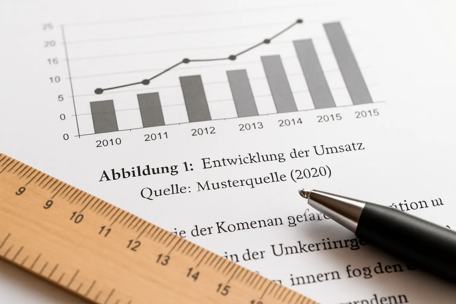 Abbildungen und Tabellen zitieren 2026: Quellenangabe unter Grafiken nach APA und Harvard