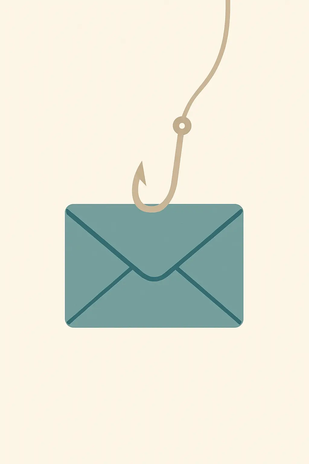 Werbemail einer unseriösen Zeitschrift als Köder dargestellt